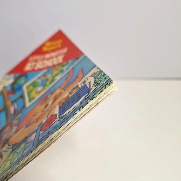 1978 Mercer Mayers Little Monster At School Vintage Paperback Golden Look Book - Picture 9 of 10